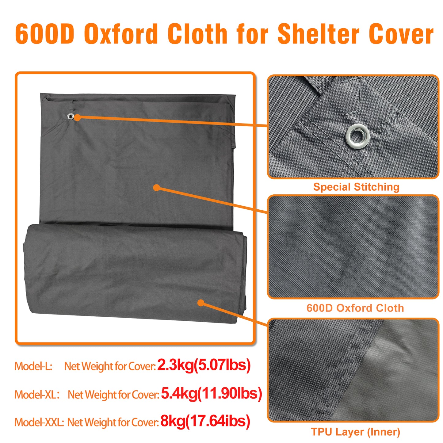 2025 Upgraded Chicken Coop Outdoor Poultry Cage with Oxford Cover High Entrance