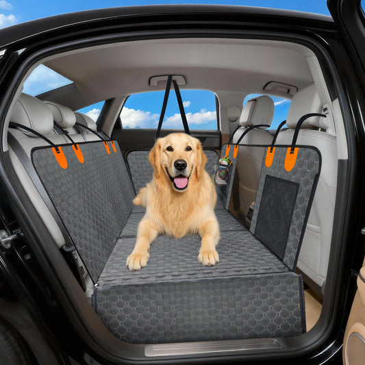 Dog Car Hammock Backseat Extender Pet Back Seat Protector Hammock Full Cover