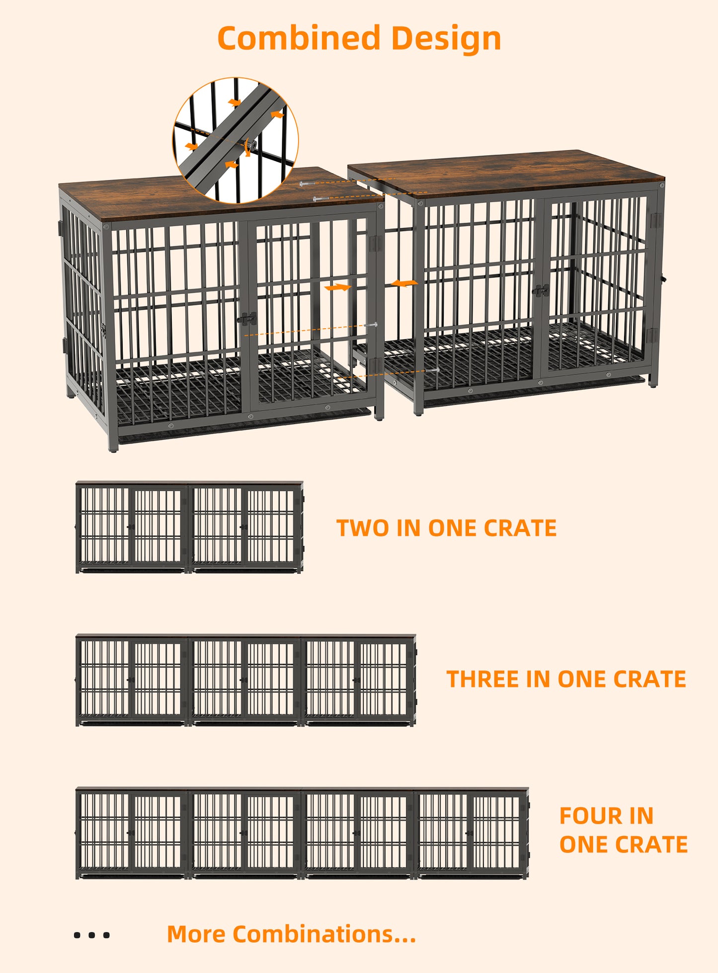 qualiity large dog crate bingopaw wooden dog crate