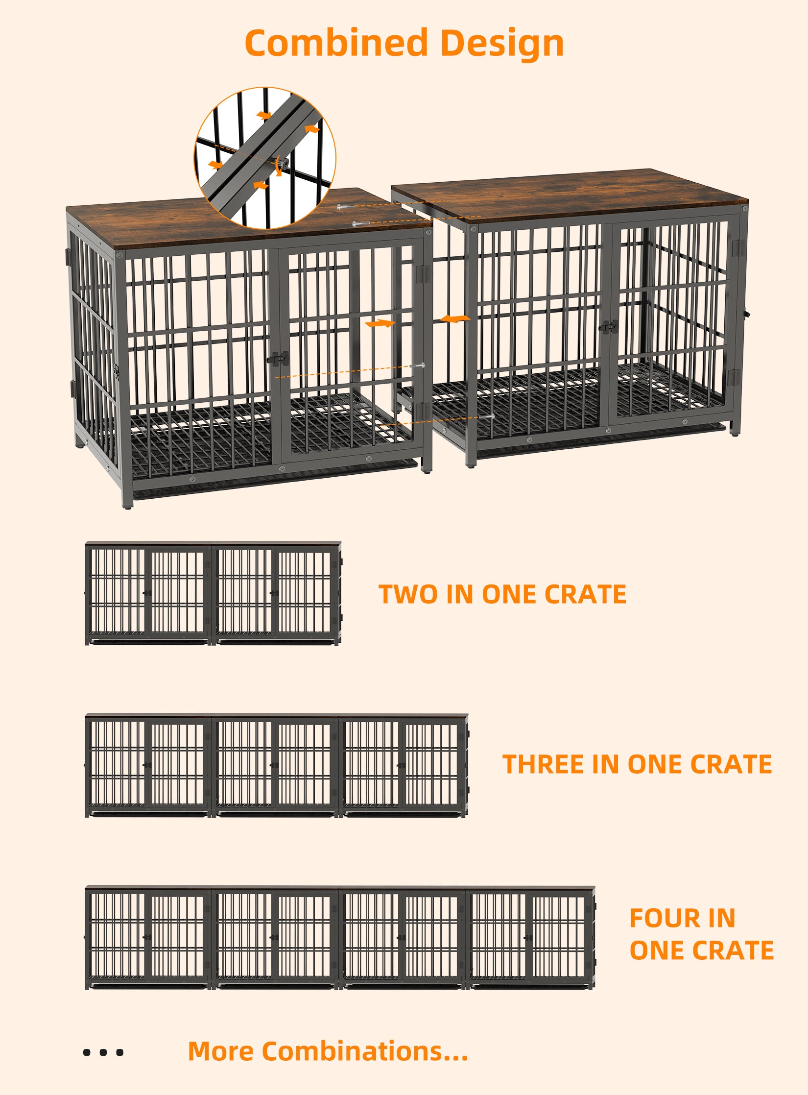 qualiity large dog crate bingopaw wooden dog crate