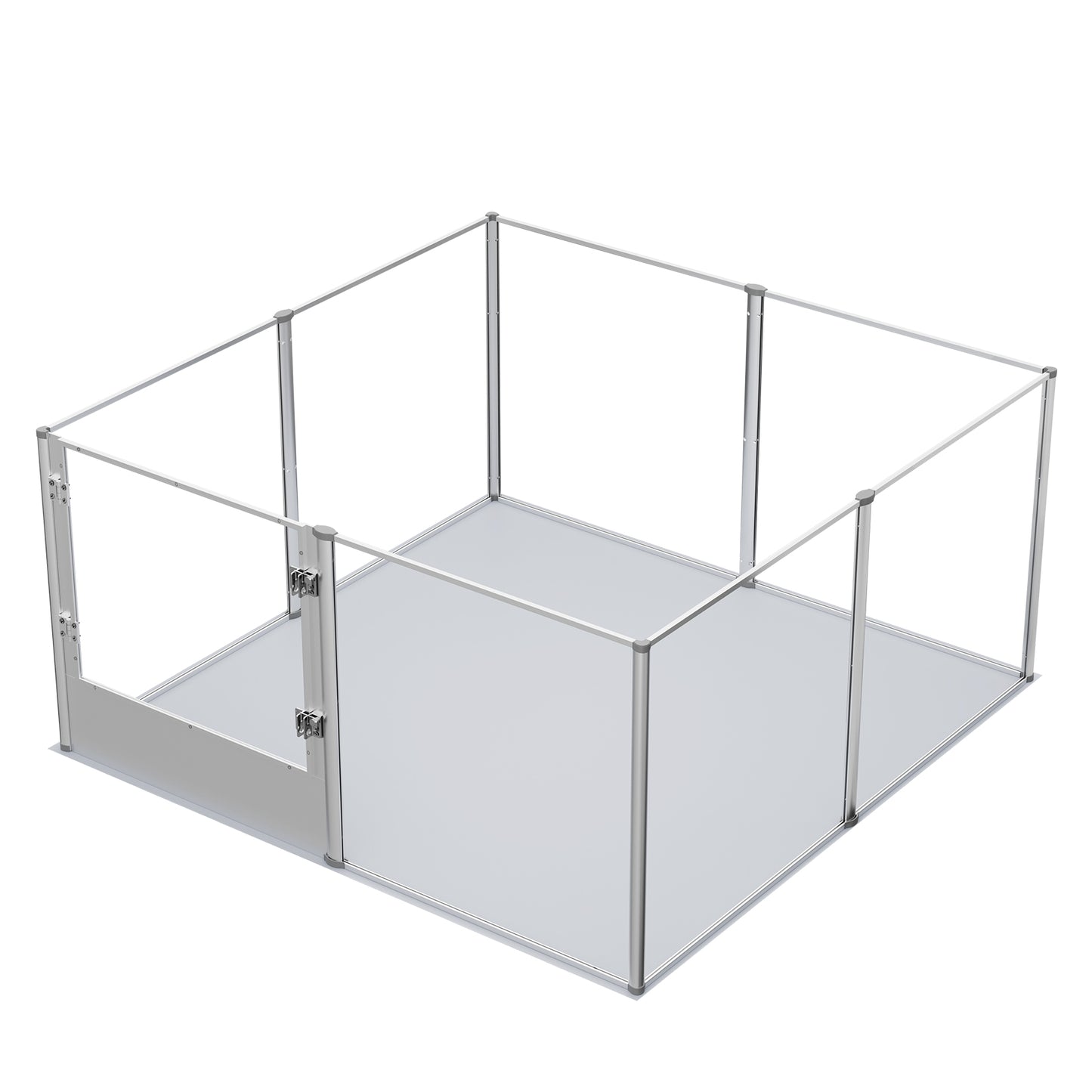 Acrylic Dog Playpen Fence: Indoor Pet Whelping Pen Box Dog Playpen Kennel 32in Taller with Waterproof Fertility Pad for Puppies, Rabbits, Guinea Pig