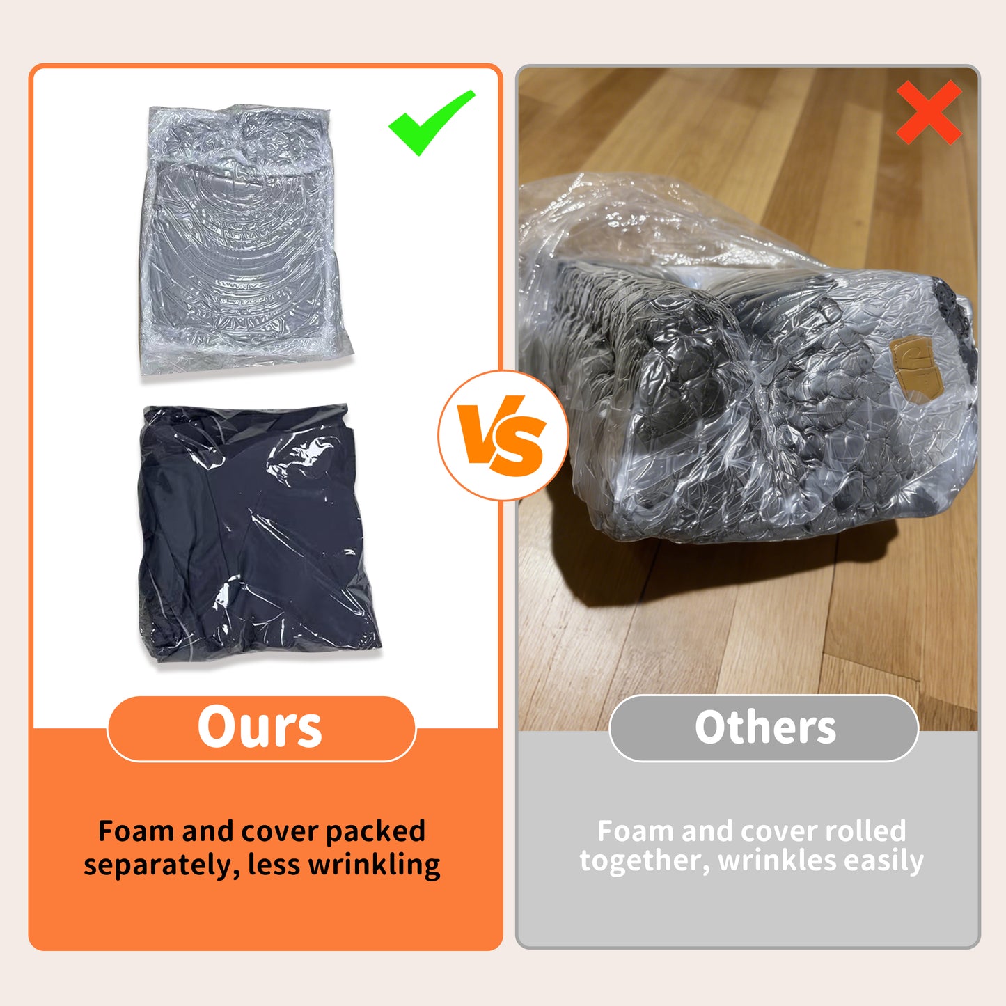 (Summer type)Orthopedic Dog Bed Bolster Sofa Pet Couch with High Density Foam Base, Removable Washable Oxford Cloth Cover, Anti-Slip Cuddler Mattress