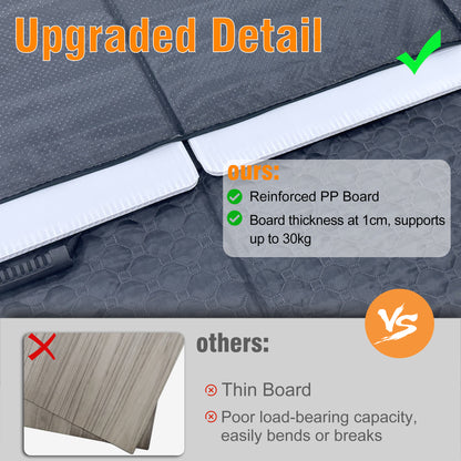 Dog Car Hammock Backseat Extender Pet Back Seat Protector Hammock Full Cover