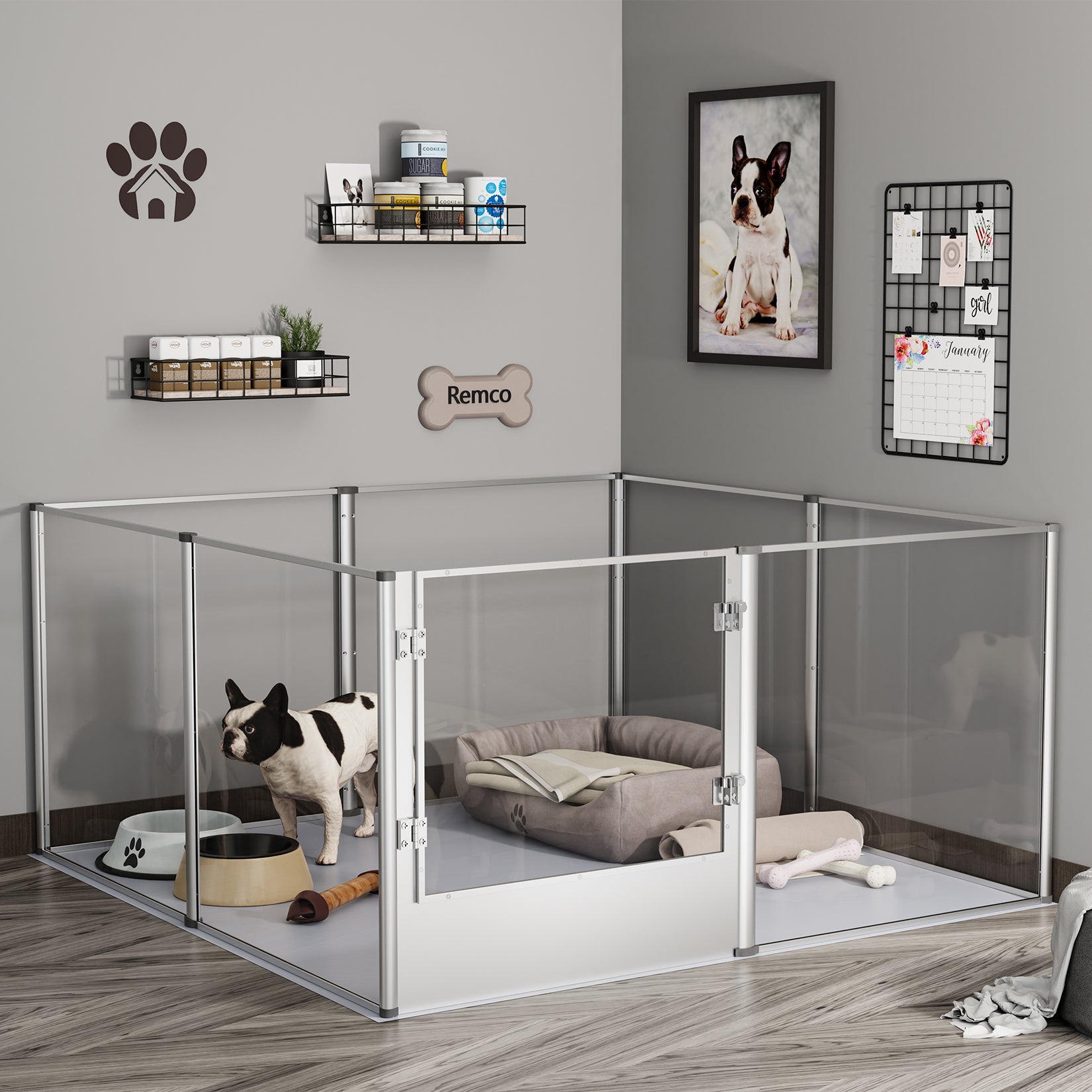 Indoor clearance animal playpen