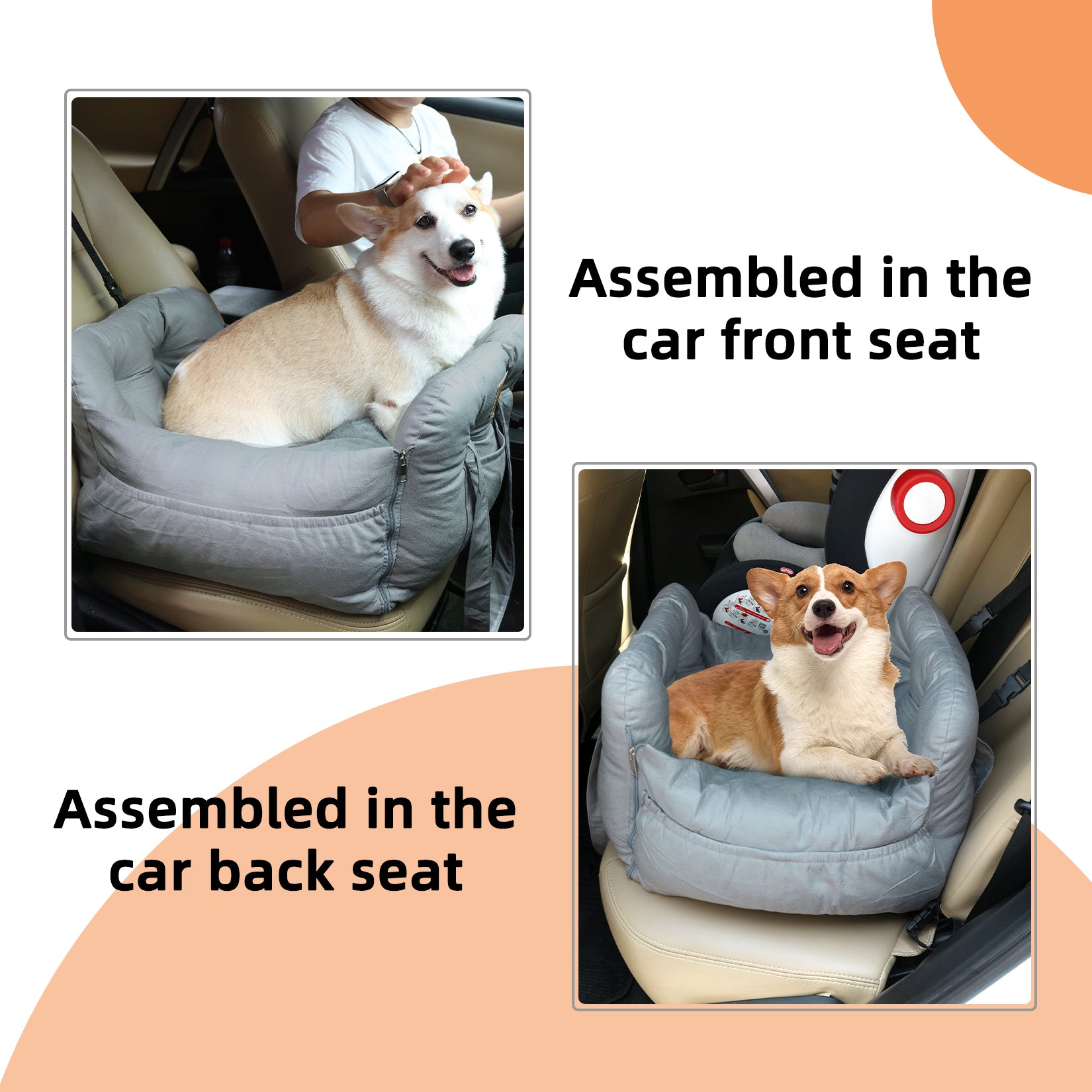 Pet travel seat best sale