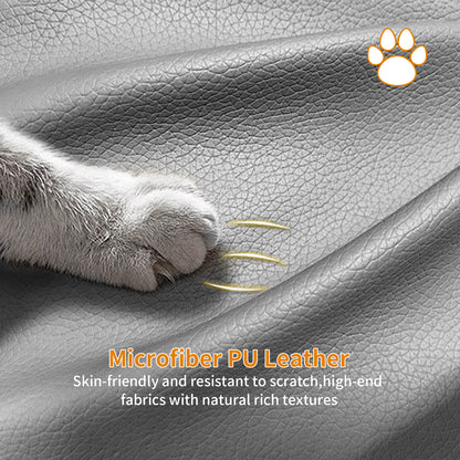 2025 Large Human Dog Bed with 10cm Thick Sponge, Giant Pet Bed with U Shape Pillow for Adult, Removable and Washable Cover Grey