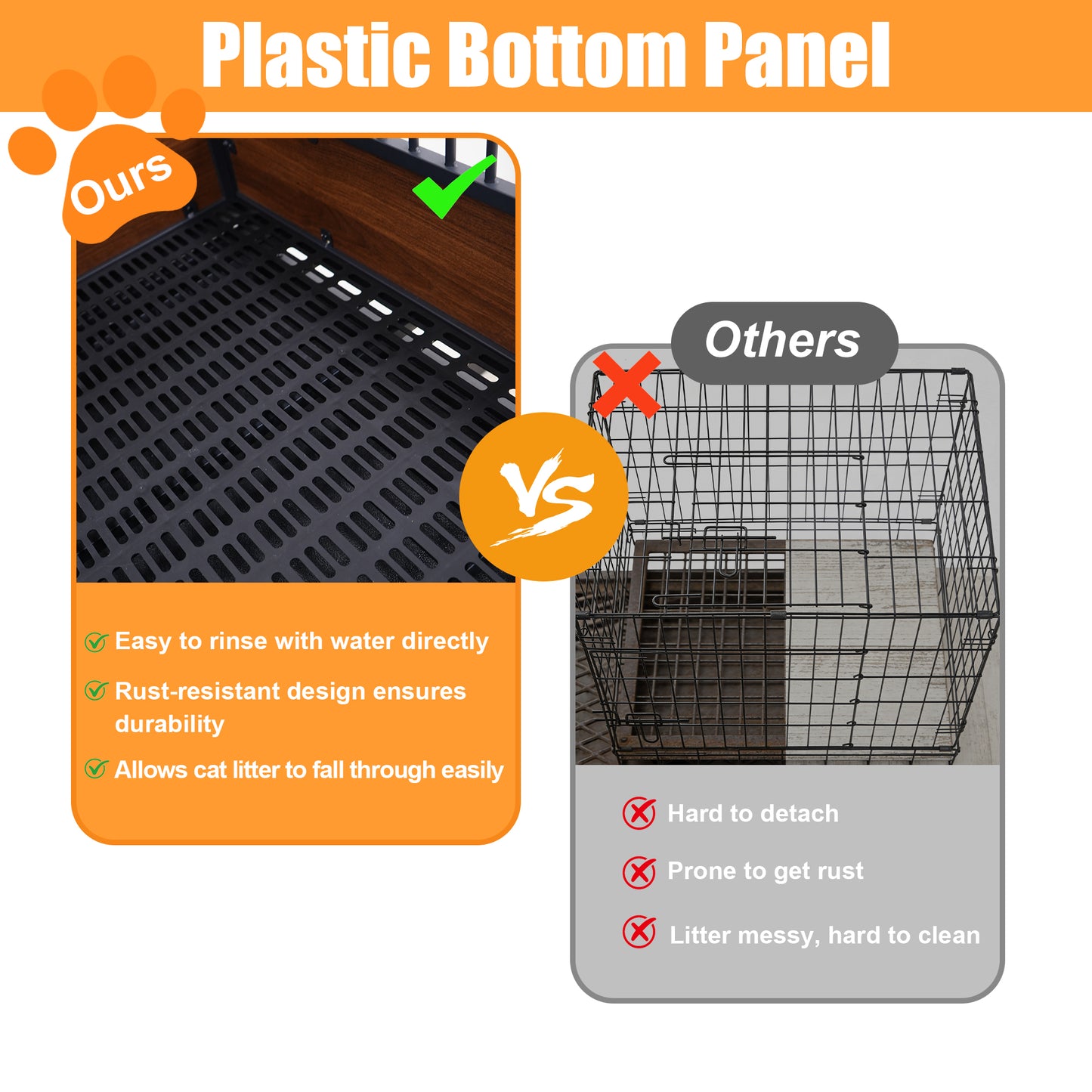 Pet Breeding Whelping Cage for Cats & Small Dogs, Metal Birthing and Recovery Crate, Isolation Kennel for Postpartum Care, Durable Iron Frame, Modern Minimalist Design