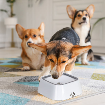 dog bowls no spill dog travel water bowl no spill cat water bowl slobber stopper water bowl splash-free dog water bowl