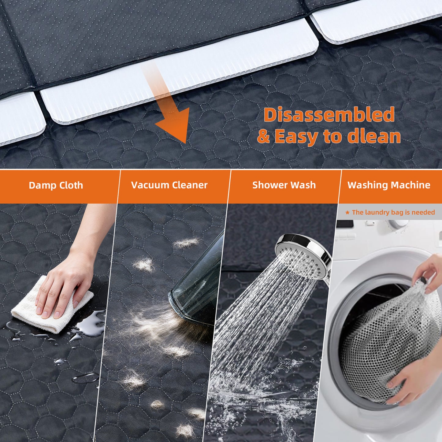 Dog Car Hammock Backseat Extender Pet Back Seat Protector Hammock Full Cover