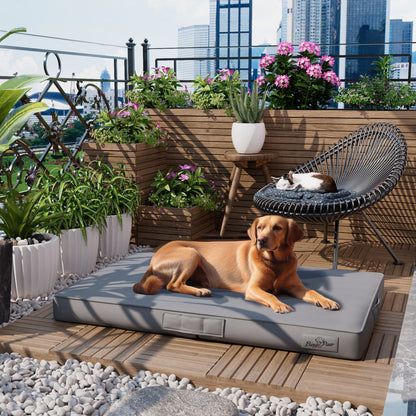 Innovative Pet Bed: Waterproof Dog Pet Pillow Bed Microfiber Leather Orthopedic 3D Superfiber Cushion Foldable Washable