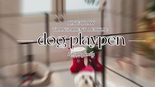 2025 Acrylic Whelping Playpen: 8 Panels Indoor Pet Acrylic Dog Playpen Whelping Pen Box Exercise Fence for Puppies, Rabbits, Small Animals