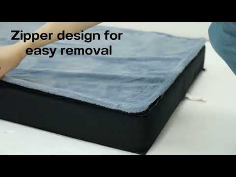 BingoPaw Extra Large Dog Bed Orthopedic Sponge with Washable Cover