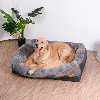 Orthopedic Dog Pet Bed Sleep Bedding Washable Cover Waterproof Lounge