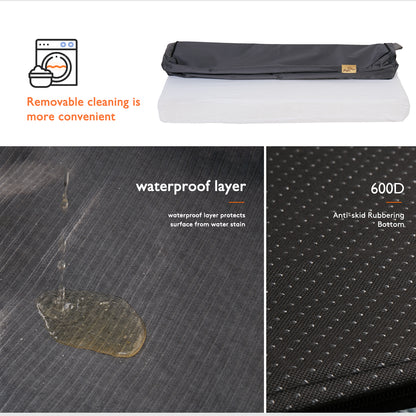 BingoPaw Extra Large Dog Bed Orthopedic Sponge with Washable Cover