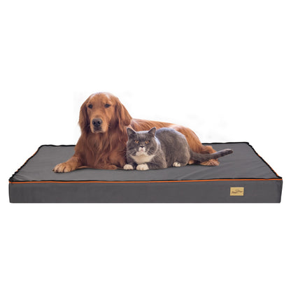 Large Jumbo Soft Orthopedic Dog Bed Pet Kennel Pillow Bed w/ Washable Cover