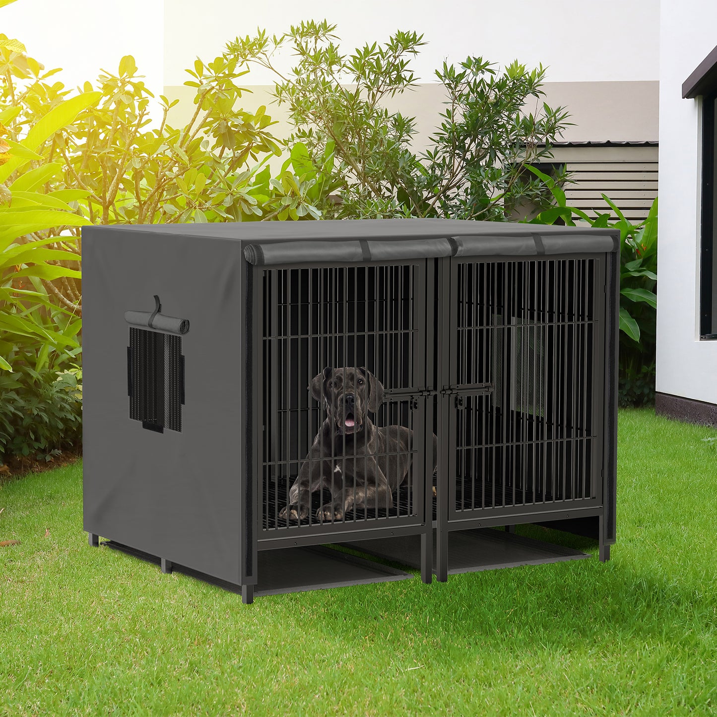 Dog Cage Cover for 51in Pet Kennel Sun Shade HOT SALE
