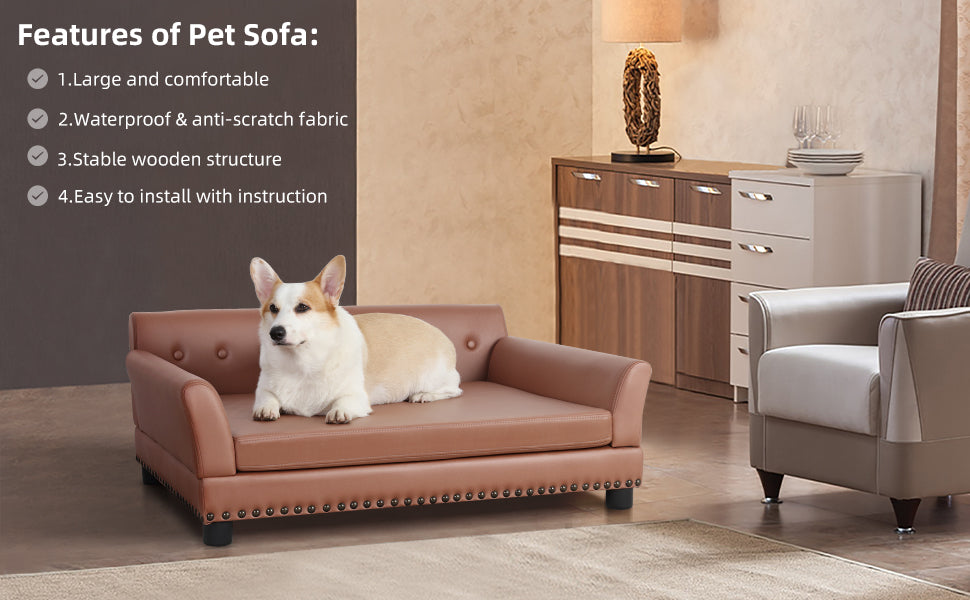 Biomedic pet modular hot sale sectional dog sofa