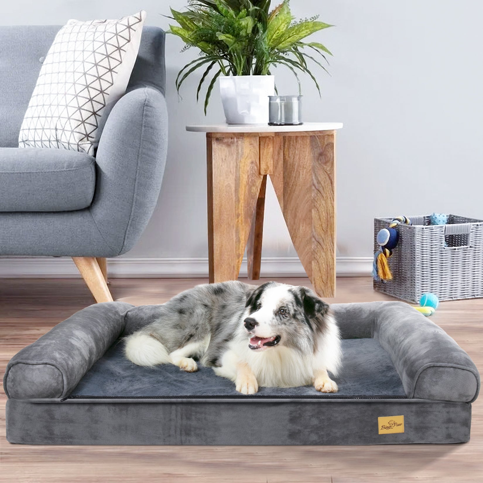 Large Orthopedic Sofa Dog Bed