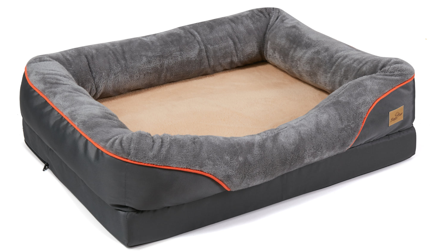 Orthopedic Dog Pet Bed Sleep Bedding Washable Cover Waterproof Lounge